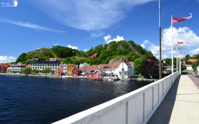 Arrival in Norway by Ferry