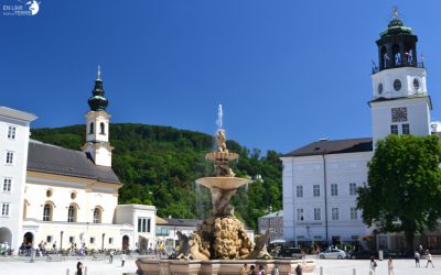 Arriver en Autriche pour visiter Salzbourg et faire le départ de la Redbull x Alpes