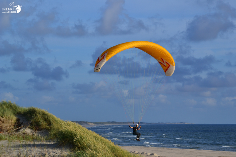 Soaring paragliding to the Denmark