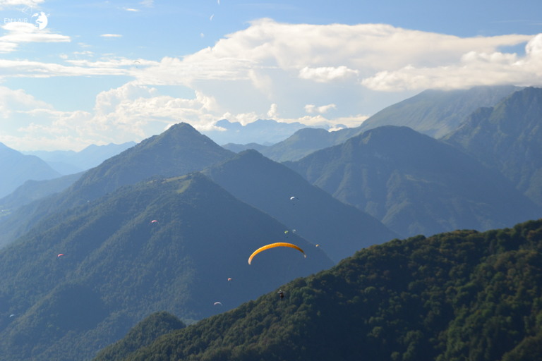 Fly over Tolmin and the magnificent Julian Alps in Slovenia